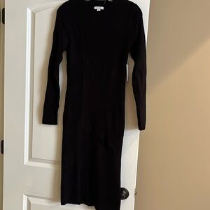 Nine West knit black dress